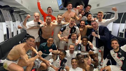 Rugani partilhou o balneário com os seus colegas, incluindo Cristiano Ronaldo, há três dias, no encontro com o Inter de Milão.