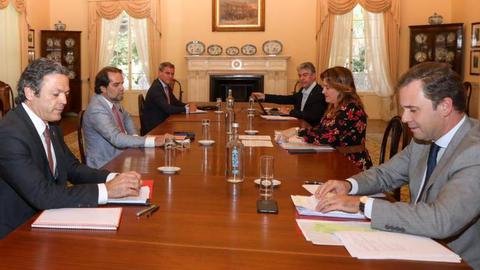 Hoje, houve reunião preparatória na Quinta Vigia.