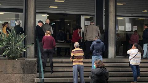 No Bom Jesus já está implementada desde ontem a pré-triagem. Foto DR