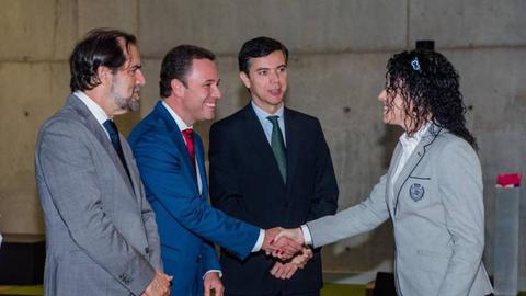 Cerimónia de entrega de pagamentos realizada no passado mês de Fevereiro, no Museu de Imprensa em Câmara de Lobos. Foto Arquivo