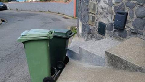 Os baldes são colocados nas escadas, mas quando fazem a recolha do lixo, acham de largar os baldes da forma que lhes dá jeito, refere leitor irritado com o serviço.