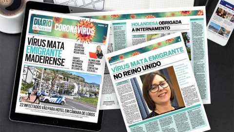 Leia tudo na edição desta segunda-feira no vespertino ‘DIÁRIO do Coronavírus’. Esta é a capa.