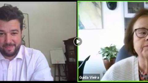 Na semana passada a convidada foi a Conselheira Municipal para a Igualdade, Guida Vieira.