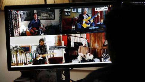 Os Rolling Stones participaram recentemente no festival ‘online’ de música organizado por Lady Gaga, com angariação de fundos para a Organização Mundial da Saúde.
