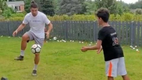 Foto Instagram de Cristiano Ronaldo