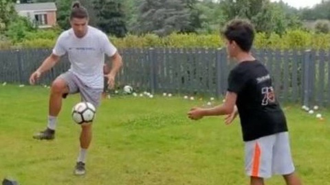 Foto Instagram de Cristiano Ronaldo