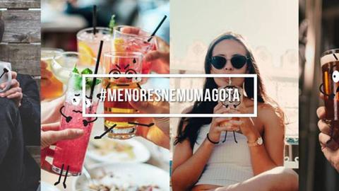 Foto Facebook do movimento ‘Menores nem uma gota’