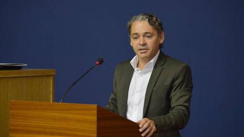 Élvio Sousa, presidente do Grupo Parlamentar do JPP.