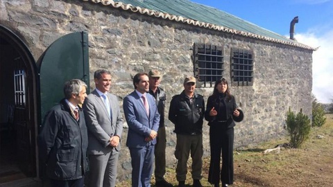 Susana Prada e Eduardo Jesus acompanharam a visita de Miguel Albuquerque à Casa das Sorveiras