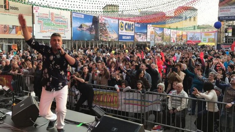 João Quintino actuou para mais de 22 mil pessoas.