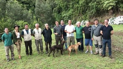 Uma foto com alguns dos participantes.