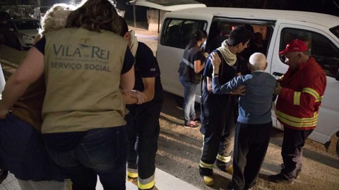 O Lar de Idosso de Vilar foi evacuado devido à proximidade do incêndio em Vila do Rei