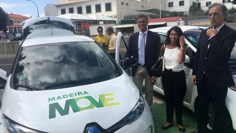 Depois de Câmara de Lobos, Ponta do Sol e Calheta, a acção para a mobilidade eléctrica ‘Madeira Move’ chegou, esta quinta-feira, à ilha dourada.