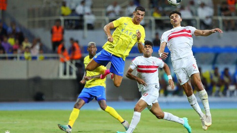 O Al-Nassr vai à final da Champions árabe e Ronaldo marcou o golo que valeu  a qualificação