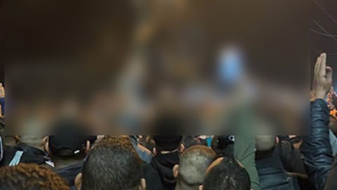 Imagem editada dada a violência da mesma.   Foto DR/XTwitter