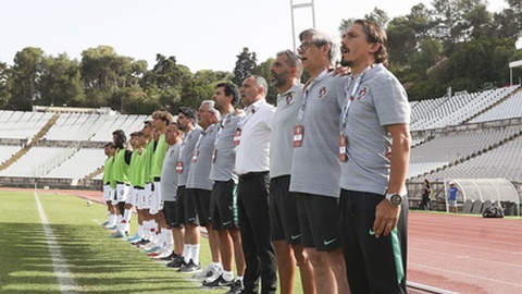 &nbsp;Joaquim Milheiro é o primeiro da fotografia.&nbsp; &nbsp;Foto DR/FPF