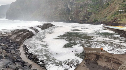 Aviso amarelo para a costa Norte e Porto Santo.&nbsp;