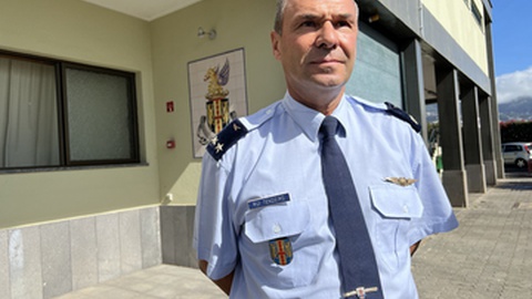 Comandante Operacional da Madeira, major-general Rui Tendeiro