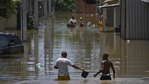 Pelo menos 20 mortos devido a chuvas fortes no sudeste do Brasil