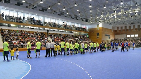 O recinto do Marítimo foi palco de uma final
europeia. Foto Arquivo