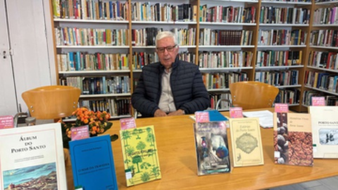 António José Rodrigues foi o convidado da iniciativa que decorreu na biblioteca municipal.&nbsp;
