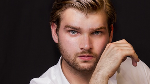 O pianista madeirense Rafael Kyrychenko.