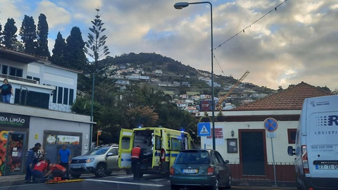 Vários feridos em acidente no Funchal —