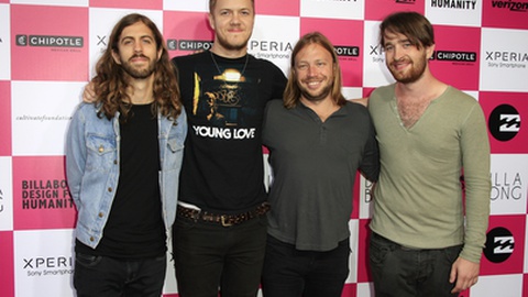 Imagine Dragons no festival da Billabong