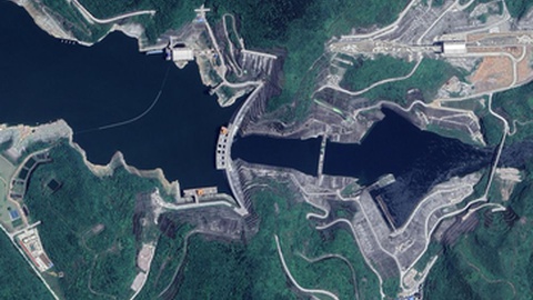 Foto ilustrativa de uma barragem chinesa.&nbsp; &nbsp;Foto Shutterstock