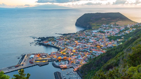 Velas, em São Jorge, nos Açores.
