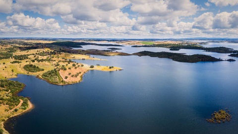 Bacia hidrográfica do Guadiana foi uma das cinco onde a reserva de água não baixou.&nbsp; &nbsp;Foto Shutterstock