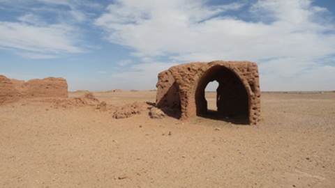 Fotografia ilustrativa de ruína no Oásis de Dakhla. Foto Shutterstock