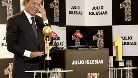 Julio Iglesias num evento em 2011.&nbsp; Foto Shutterstock