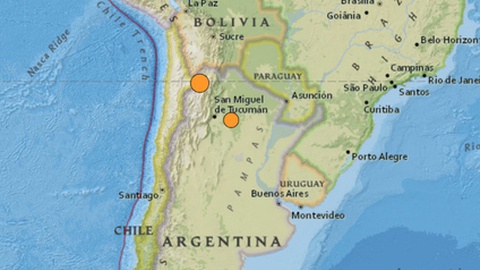 Foto DR/earthquake.usgs.gov