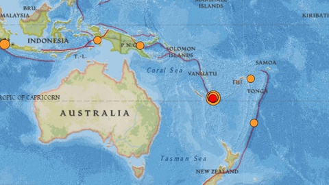 Foto DR/earthquake.usgs.gov