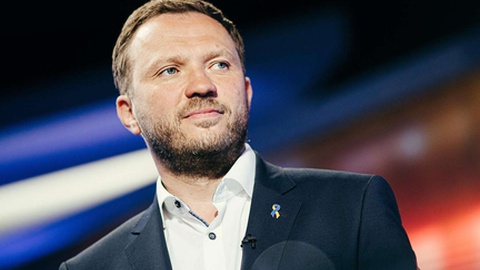 Margus Tsahkna, ministro dos Negócios Estrangeiros da Estónia.&nbsp;