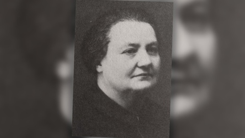 Dr.ª Henriqueta Gabriela de Sousa, em foto publicada no Registo Bio-Bibliográfico de Madeirenses, de Luiz Peter Clode