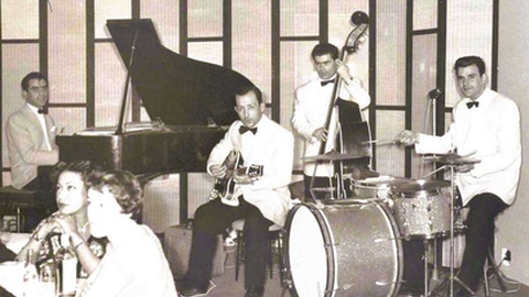 Imagem do&nbsp;espólio familiar do guitarrista madeirense Fernando Olim