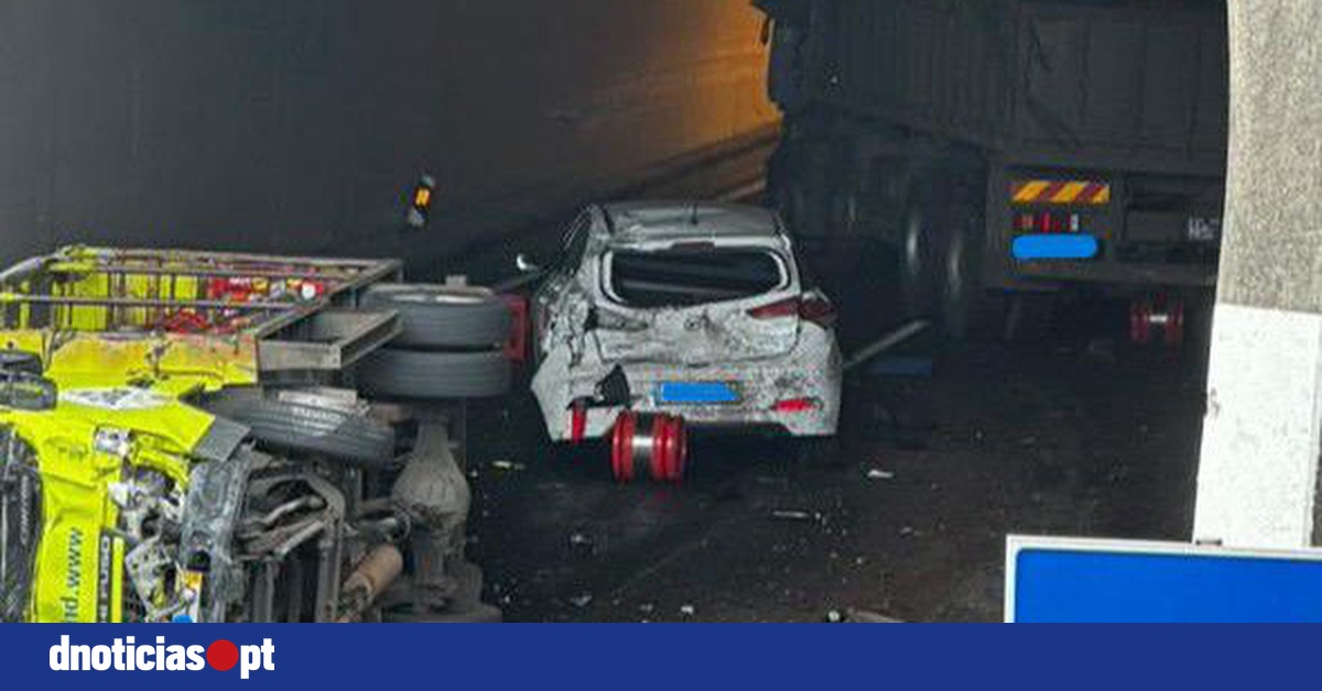 “Tragédia na Via Rápida: Pelo Menos Cinco Feridos em Acidente Devastador!” #ÚltimasNotícias #Portugal