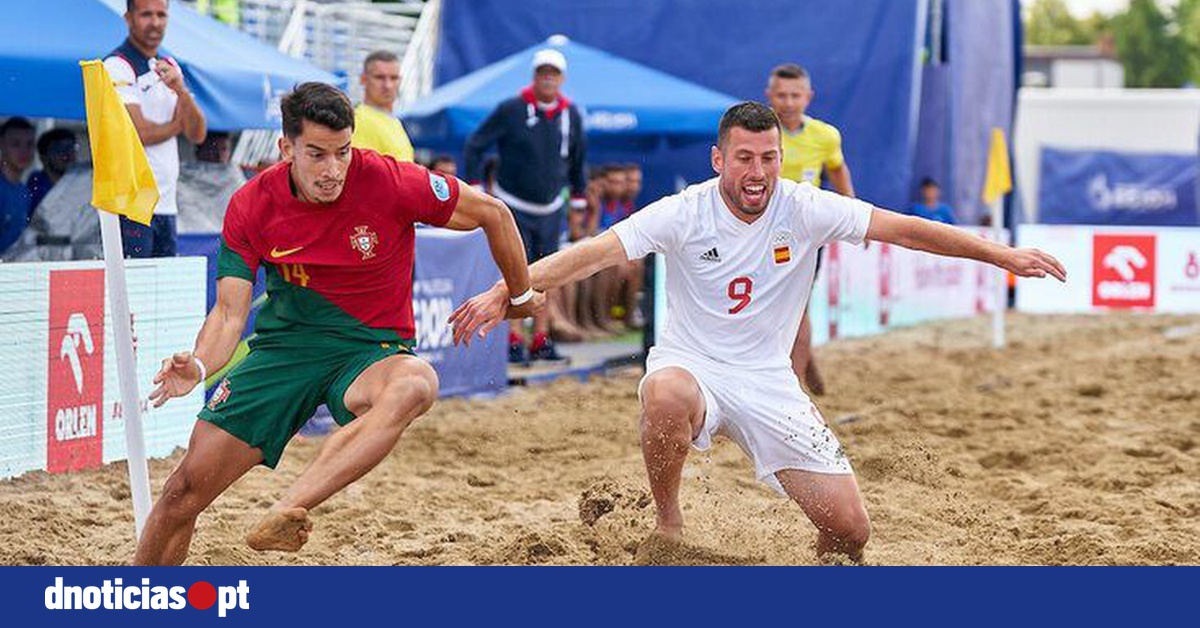 Portugal vence a España en su debut en el fútbol playa — DNOTICIAS.PT