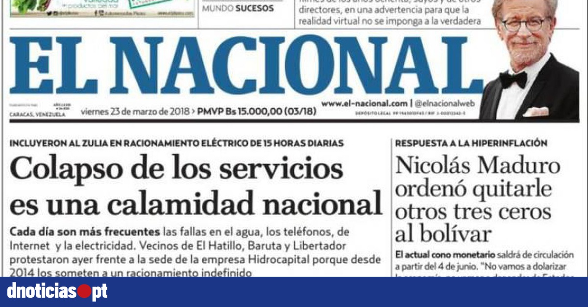 Último jornal impresso na Venezuela crítico do Governo deixa formato em