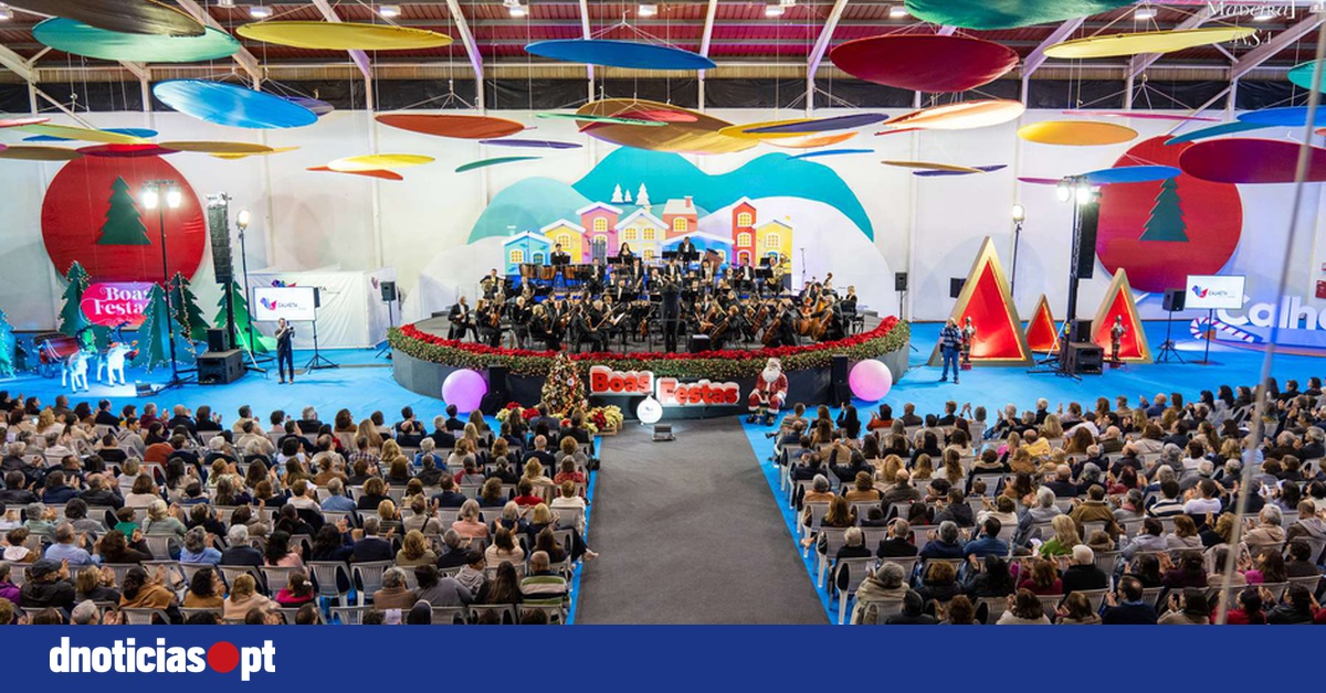Pavilhão do CDR Prazeres encheu para o Concerto de Natal com a ...
