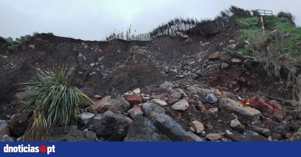 Deslizamento De Terras Na Frente Mar Do Sítio Do Tanque Preocupa Moradores — Dnoticiaspt 