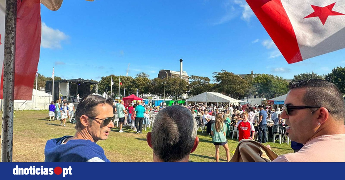 Enchente no ‘Portuguese food festival' em Jersey — DNOTICIAS.PT