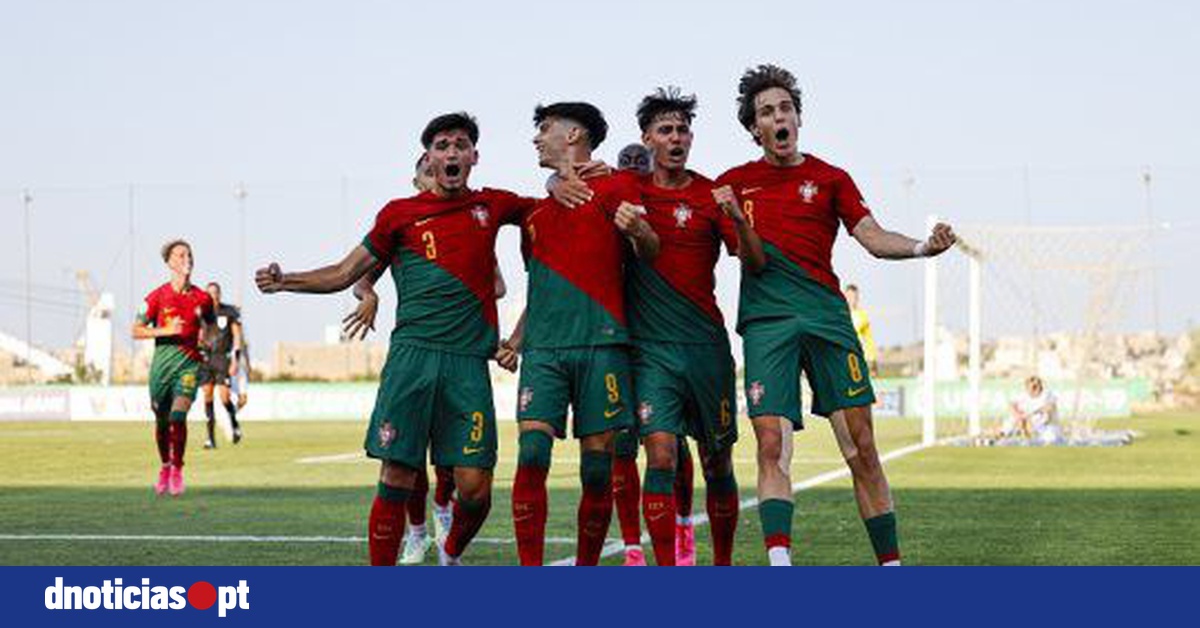 Já são conhecidos os 'onzes' para a final do Europeu de sub-19 entre  Portugal e Itália