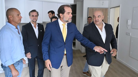 Miguel Albuquerque falou sobre as buscas da PJ ao SESARAM, numa inauguração em Câmara de Lobos&nbsp;
