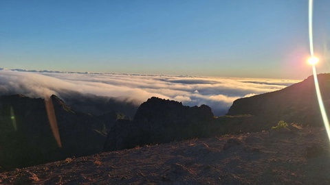 No Chão do Areeiro, a temperatura superou o normal em 3,9 graus.