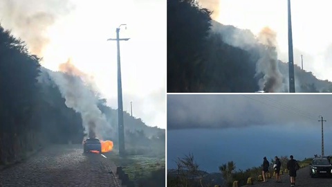 Incidente aconteceu no final da subida que liga a Calheta ao Paul da Serra.&nbsp;