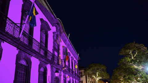 Foto manipulada para dar a ideia de roxo na fachada.&nbsp; &nbsp;Foto Arquivo
