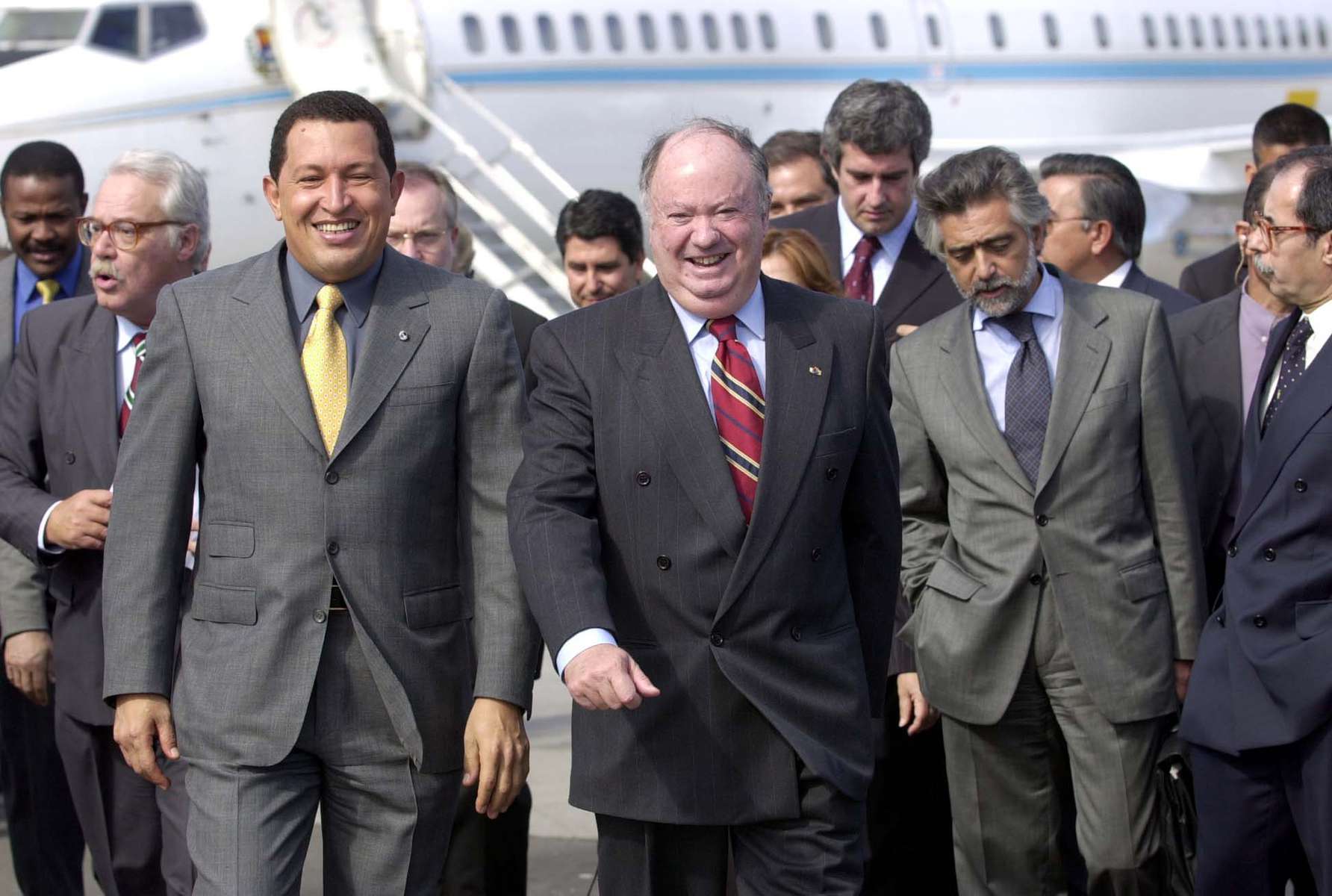 Em 2001, durante a sua visita à Madeira, o então presidente Hugo Chávez sugeriu uma geminação de uma localidade madeirense e a ilha de Margarita. Essa proposta não chegou a avançar. Foto Rui Marote